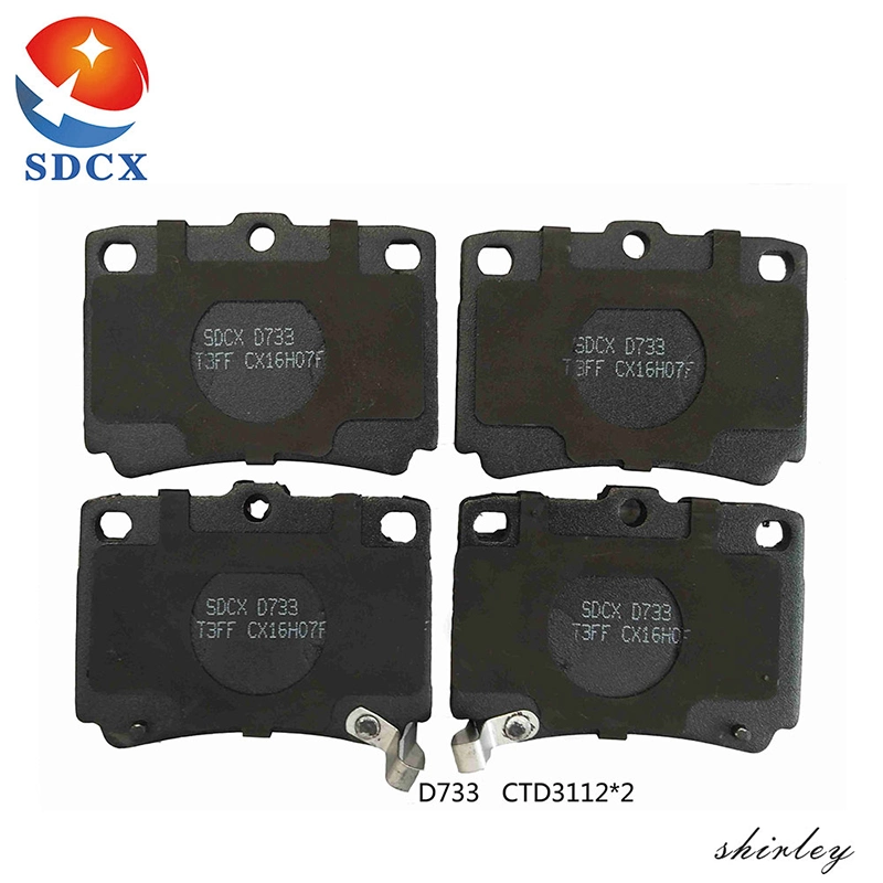 Sdcx Automotive Spare Parts D733 dB1390 D6086m02 Mn102626 Mr389575 Mr389575 for Mitsubishi Ceramic Formula Brake Pad