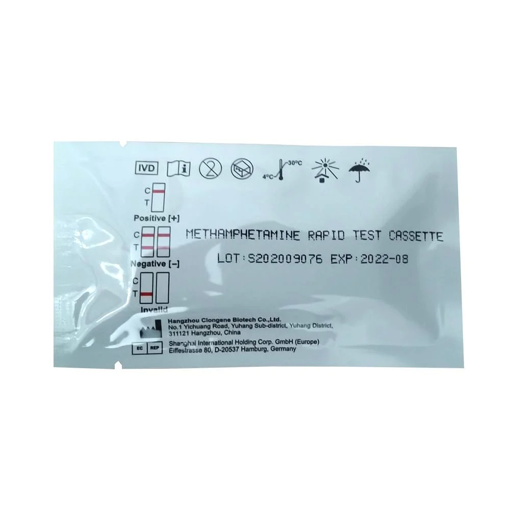 Drug Abuse Test Kits Rapid Diagnostic Test Kit Met Methamphetamine Rapid Test with CE