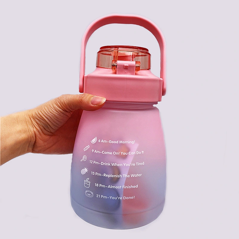 Portable Large Capacity BPA Free Plastic Drinking Water Bottle