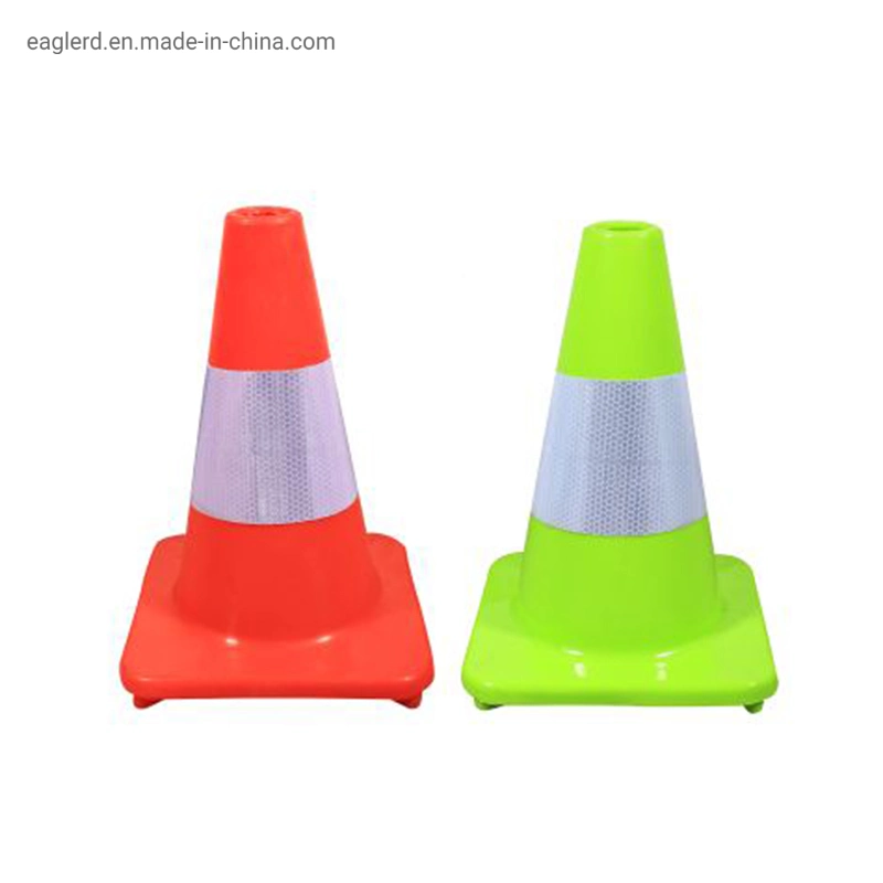 30cm Height Roadway Safety Reflective PVC Traffic Cone