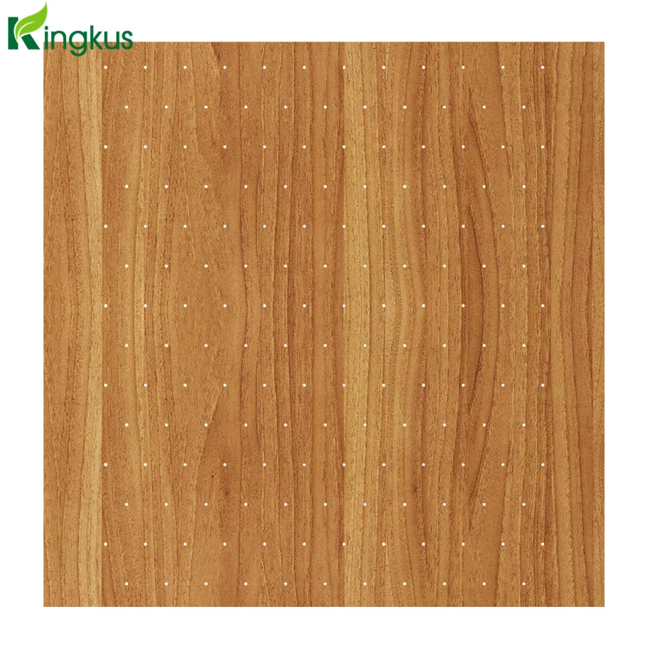 1mm Hole Wooden Perforated Wall Acoustic Panel for Sound Absorption