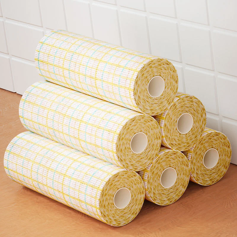 Thickness Absorption Disposable Kitchen Towels Nonwoven Cleaning Cloth Towel Lazy Rags Dry Clean Wipe Roll