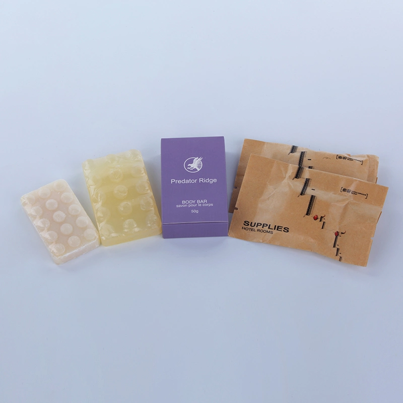 Paper Package Hotel Supply 10g-100g Wholesale/Supplier Bath and Body Works Soap