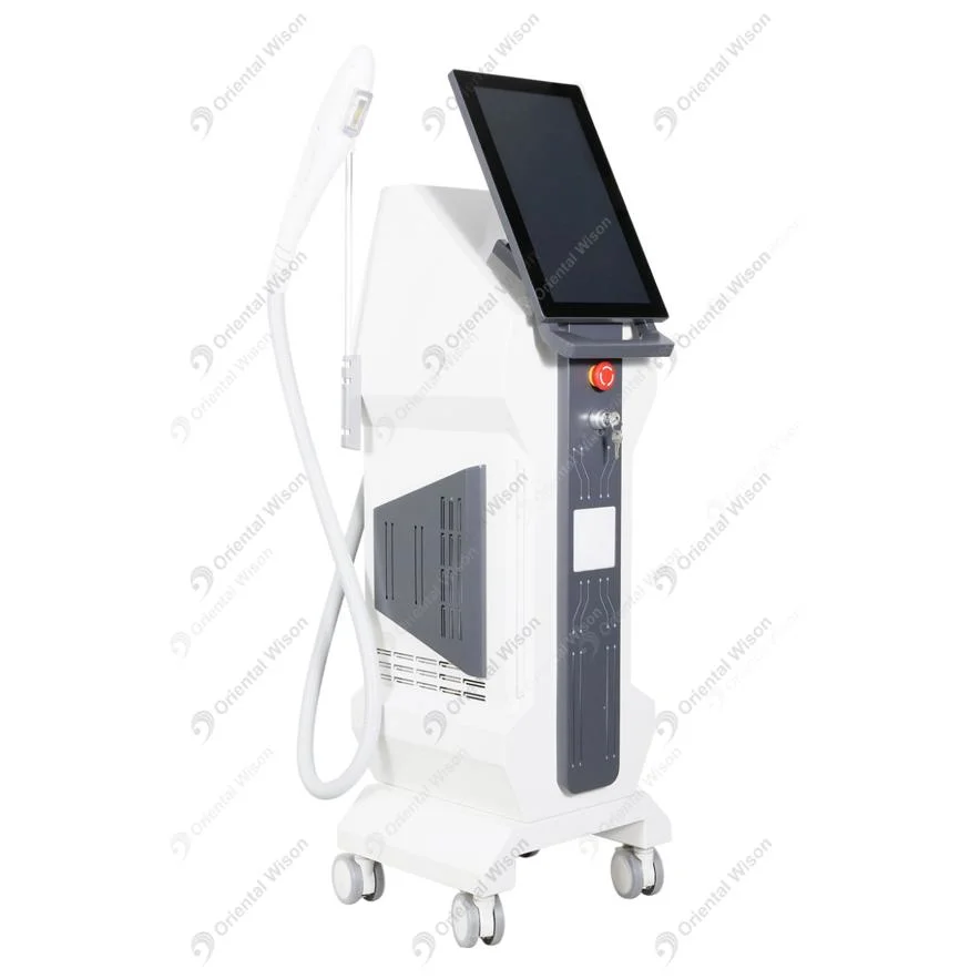 Double Handles Multifunction Fpl Honeycomb Cell Light Hair Removal Nir Milk Light Skin Rejuvenation Machine