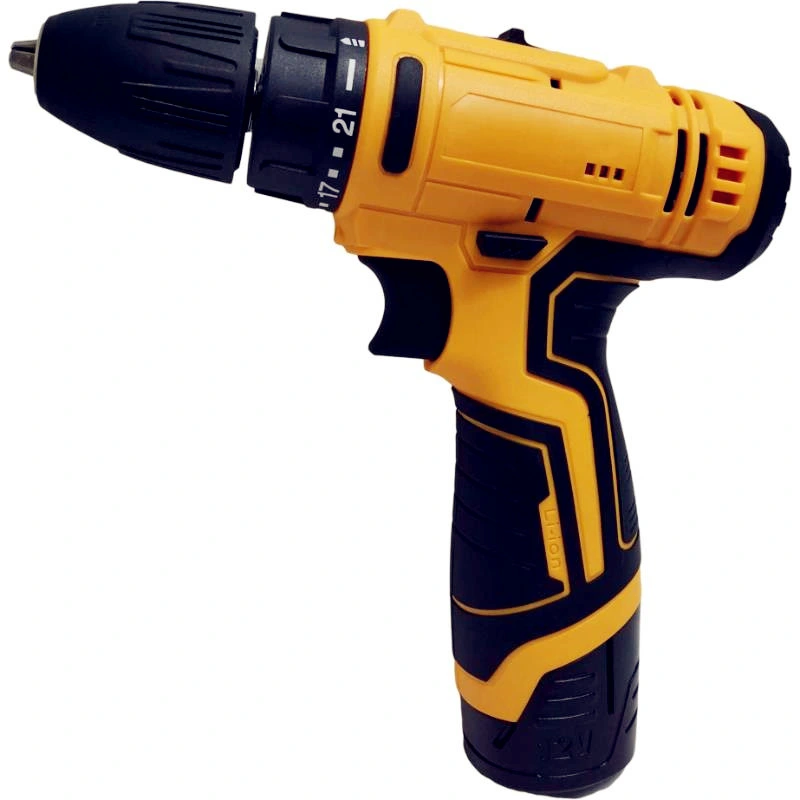 12V Cordless Impact Drills Sets Contains Two Lithium Battery Power Tools