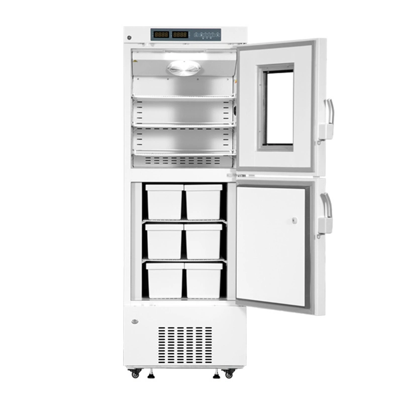 Vacuna médica de -25 grados Ahorro de energía refrigerador combinado Freezer Laboratorio Equipo Hopsital