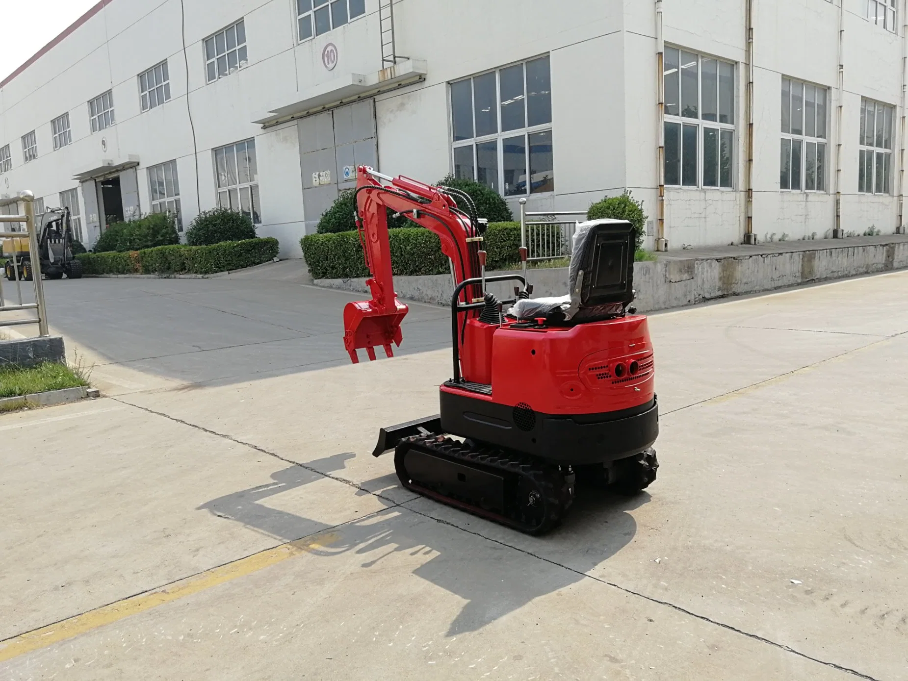 Kv-10 1 Ton Hydraulic Micro Digger for Sale Mini Diggers for Sale Electric Post Hole Digger China Mini Digger