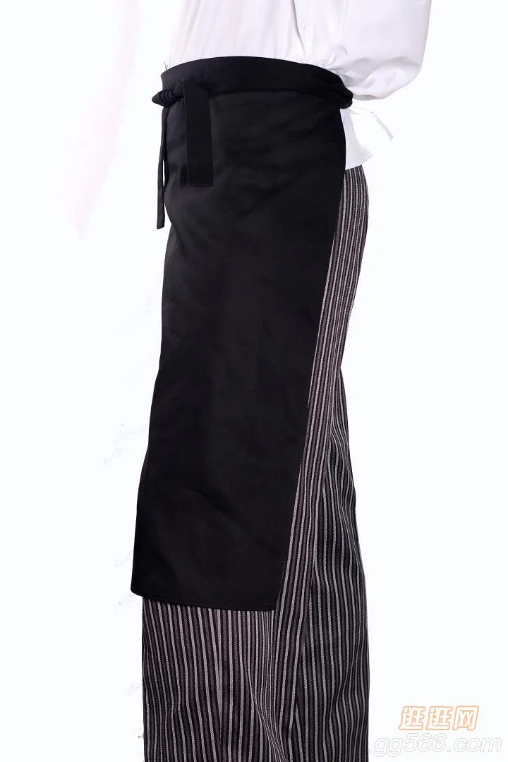 Custom Standard Uniform Black Short Uniform Apron