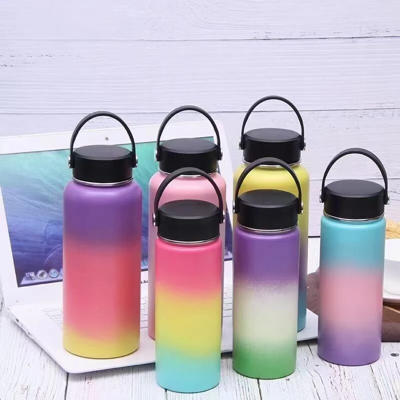 Rainbow Color Stainless Steel Bottles