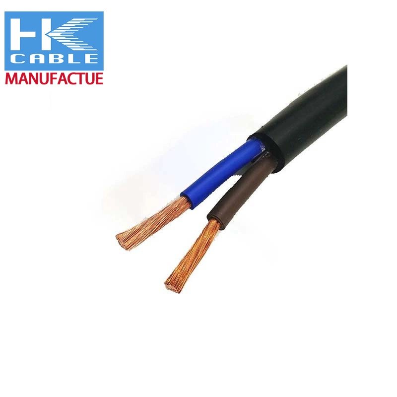 H05VV-F/H05vvh2-F Europe VDE Standard Silicone Rubber Cable VDE Power Cable Power Cable PVC Sheath 0.3 0.5 0.75 1.0 1.5 2.5 4.0mm2 Copper Cables