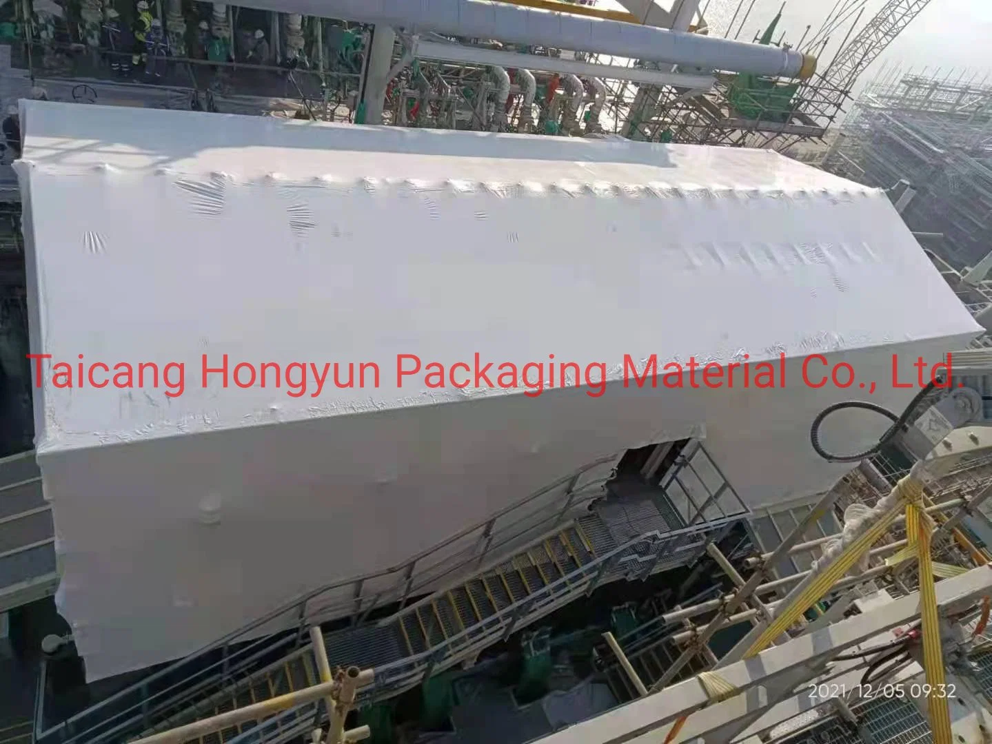 12m 14m Construction Usage and PE Material Fireproof Shrink Wrap