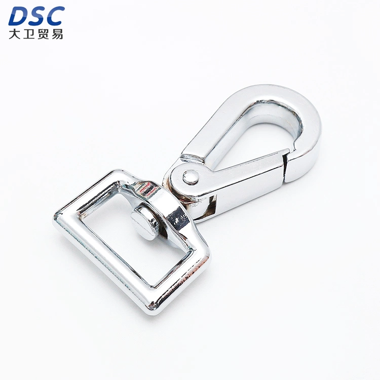 Alloy Silver Hardware Bag Pet Hook Metal Dog Buckle Shoulder Webbing Hook