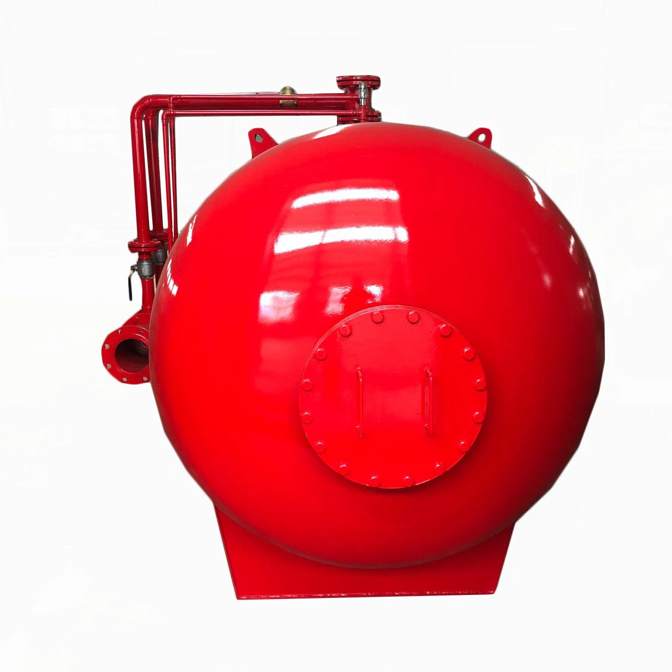 Stainless Steel 1500L Horizontal Foam Tank for Fire Fighting System