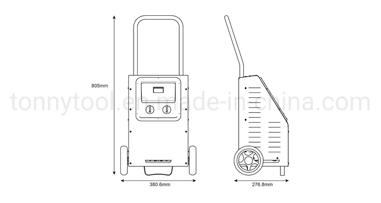 Heavy Duty 30A/60A/200A/300Amp cargador rápido y el motor de arranque, Super Power 12V 24V Cargador de batería automático