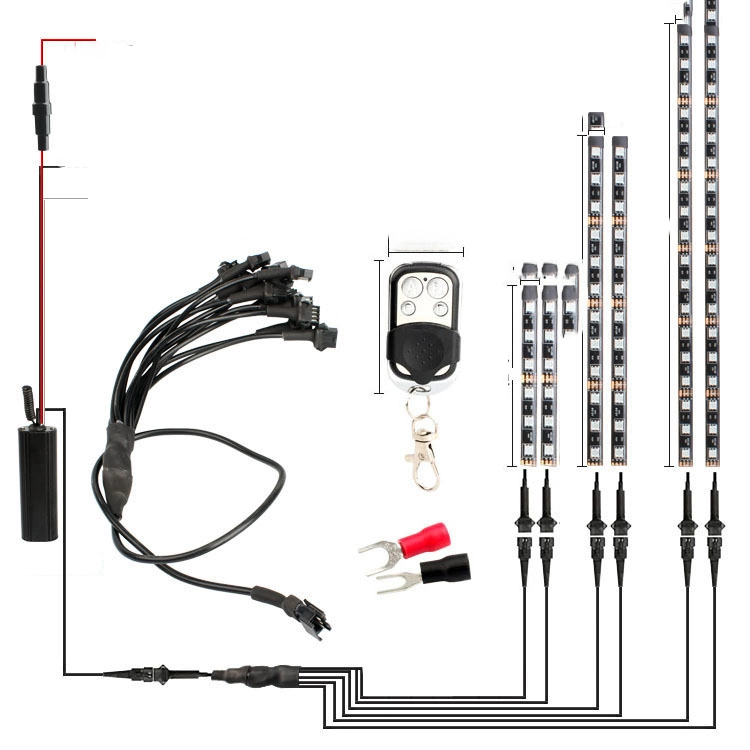 Les systèmes d'éclairage des feux de brouillard LED Casque Projecteur étanche système Cliquez sur 5,75 7 pouces " Systèmes d'éclairage avant Headlisght moto 7 pouces