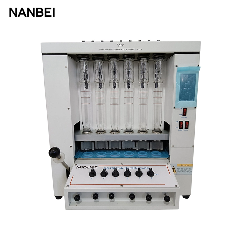 Nanbei Agriculture Crude Raw Fiber Analyzer Testing Equipment