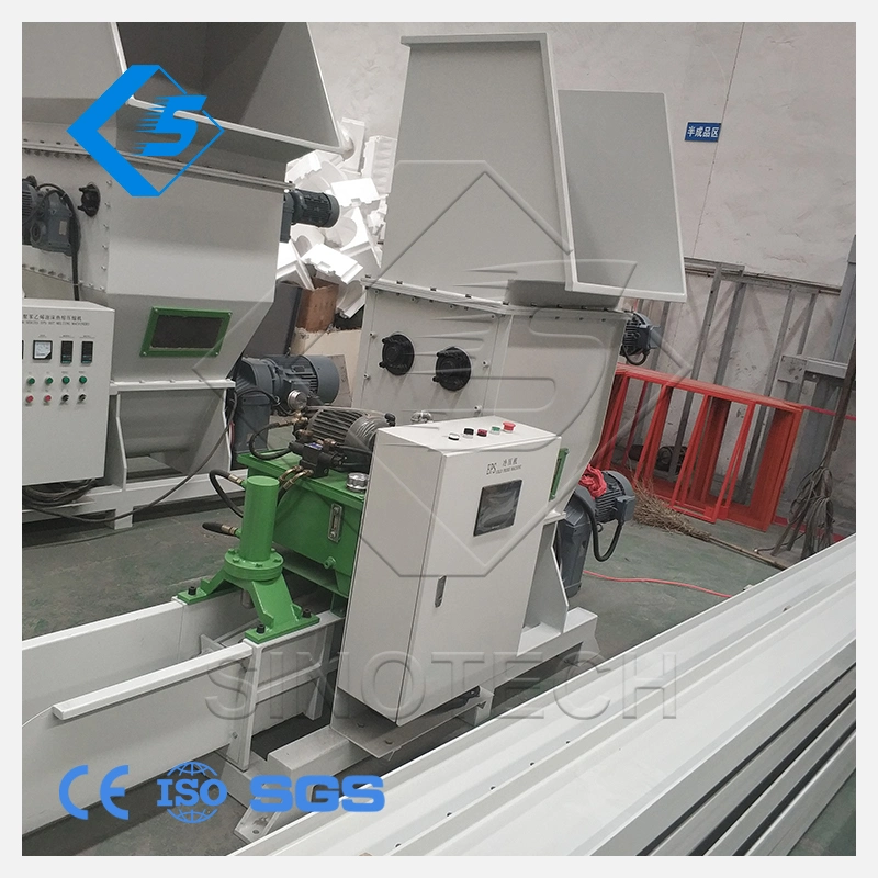 Cost Efficiency China EPS Manufacturer Styrofoam Production Line, EPS Cold Pressing Recycling Machine