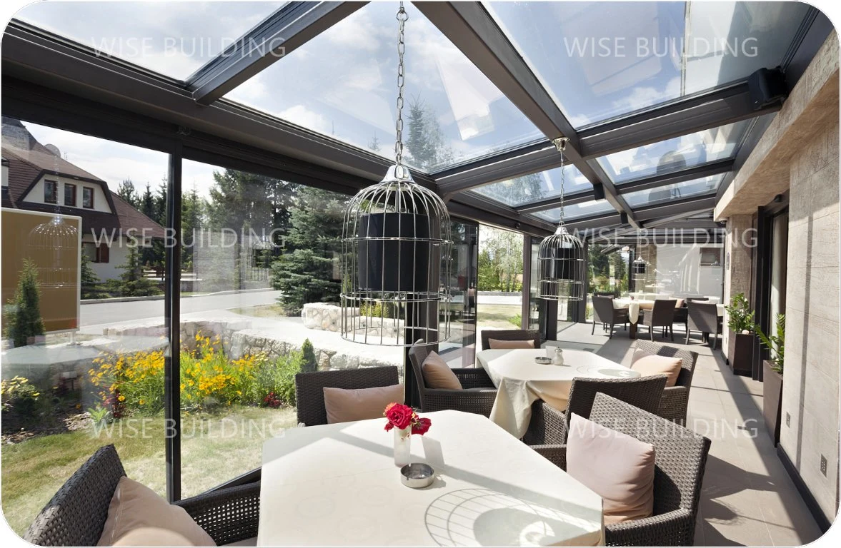 Sunhouse Greenhouse Modern Aluminium Window and Door Heat Insulation Sunshade Soundproof