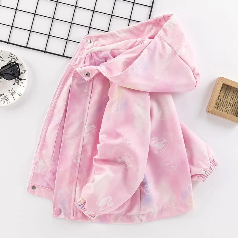 Mädchen Mantel Frühling Kleidung 2023 Neue Kinderkleidung Baby Kinder Kleidung Trendy Jacke mittlere und große Kinderoberteile Frühlingskleidung