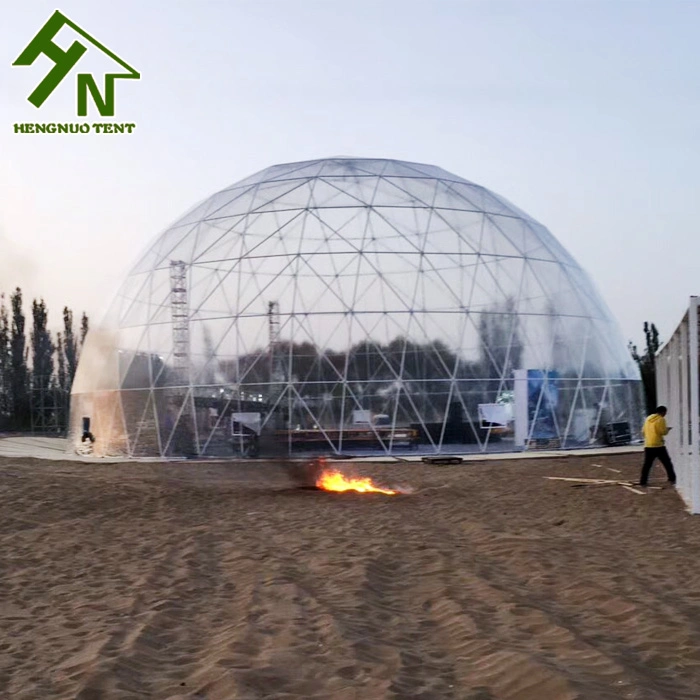 Outdoor Steel Structure Transparent Party Circus Giant Event Dome Tent