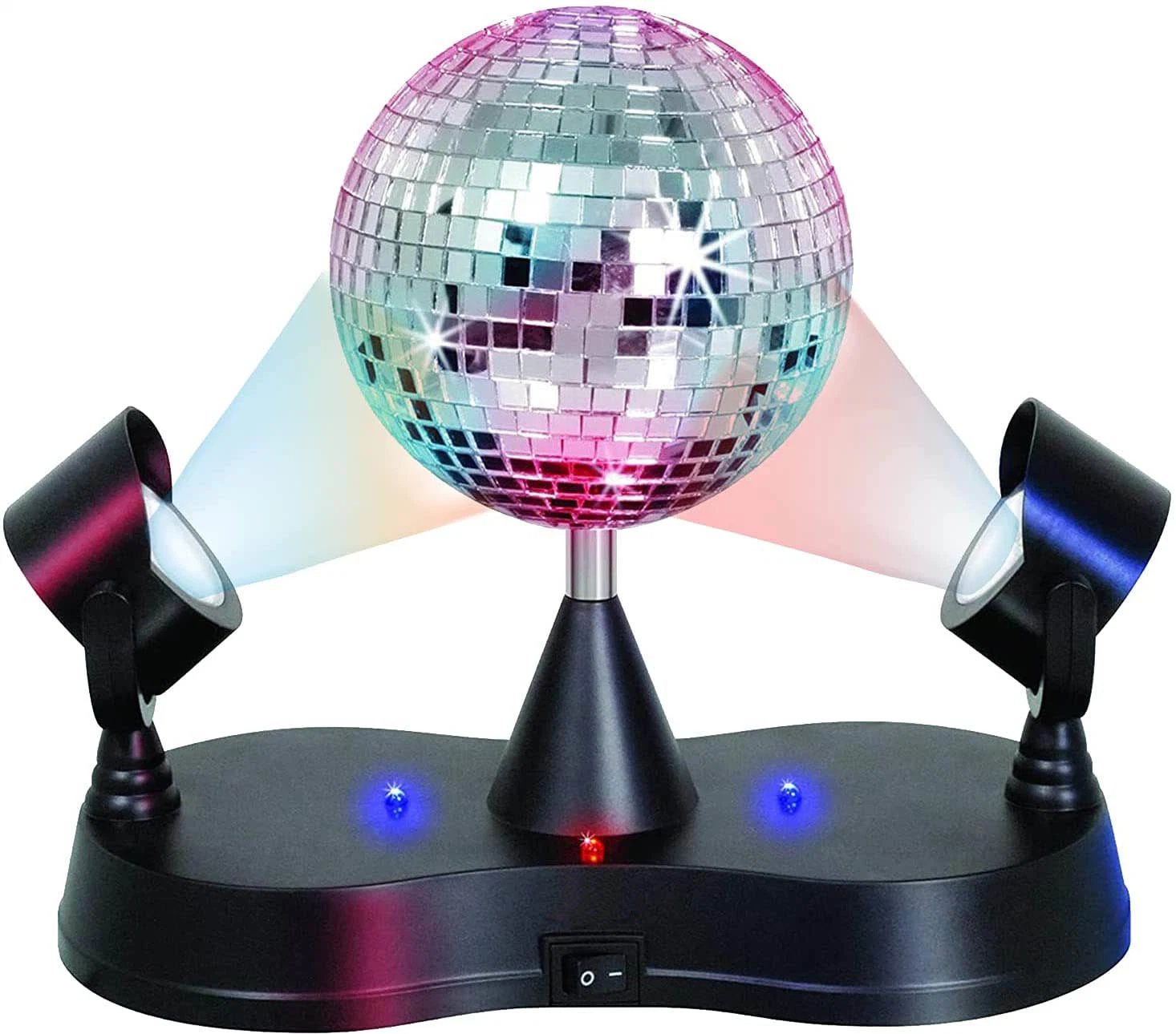 Disco Light Multi-Colored LED Revolving Strobe Light Ball for Stage Lights Event and Party Props Home Decor Game Accessories