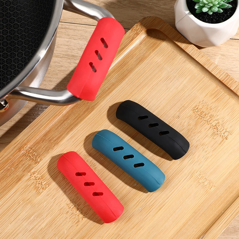 Wholesale/Supplier Silicone Pan Handle Cover Frying Pan Soup Pot Anti Scalding Ear Cover