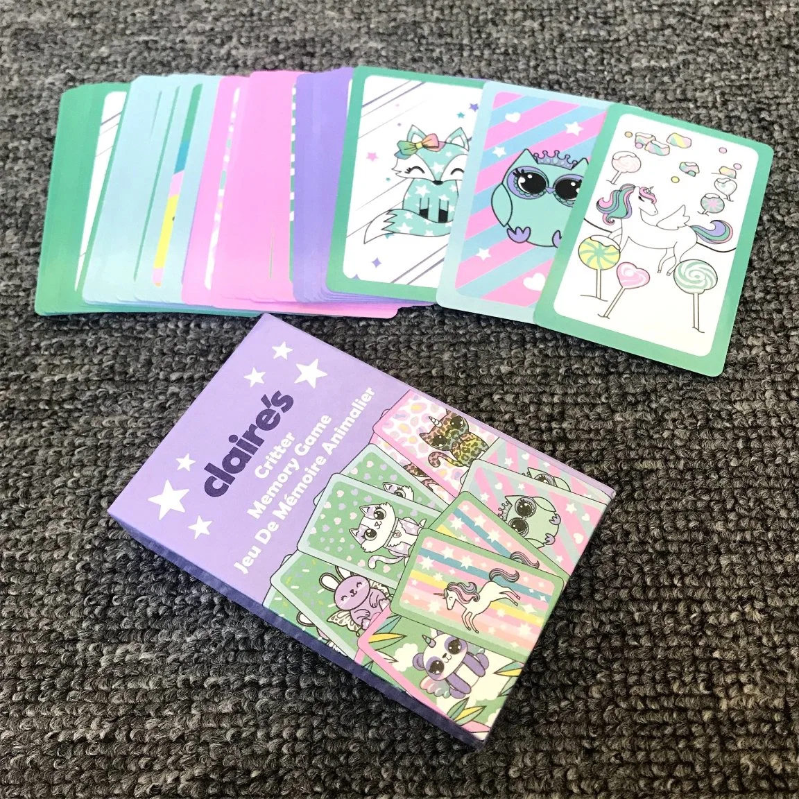 Hochwertige Custom Trinkspiel Karten Kleine Speicherkarte Spiel