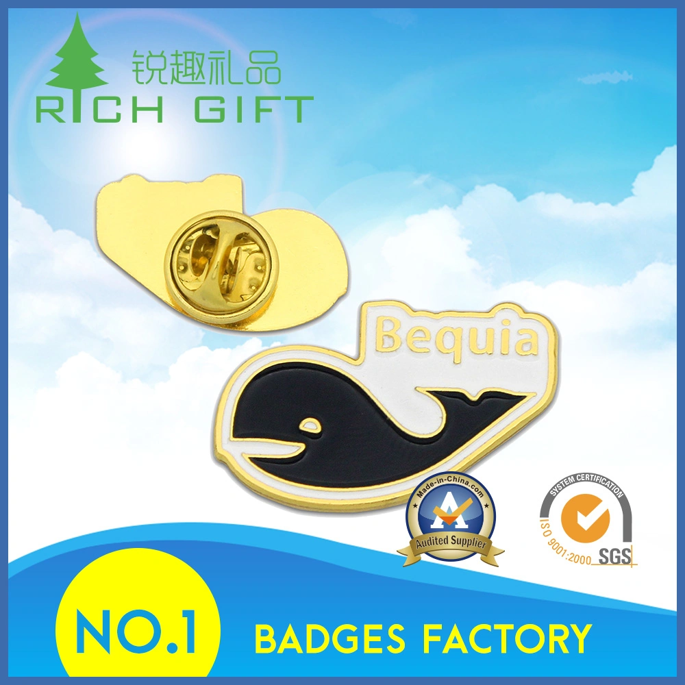 Supply Design Custom Fine Fashion Wing Shaped Badge