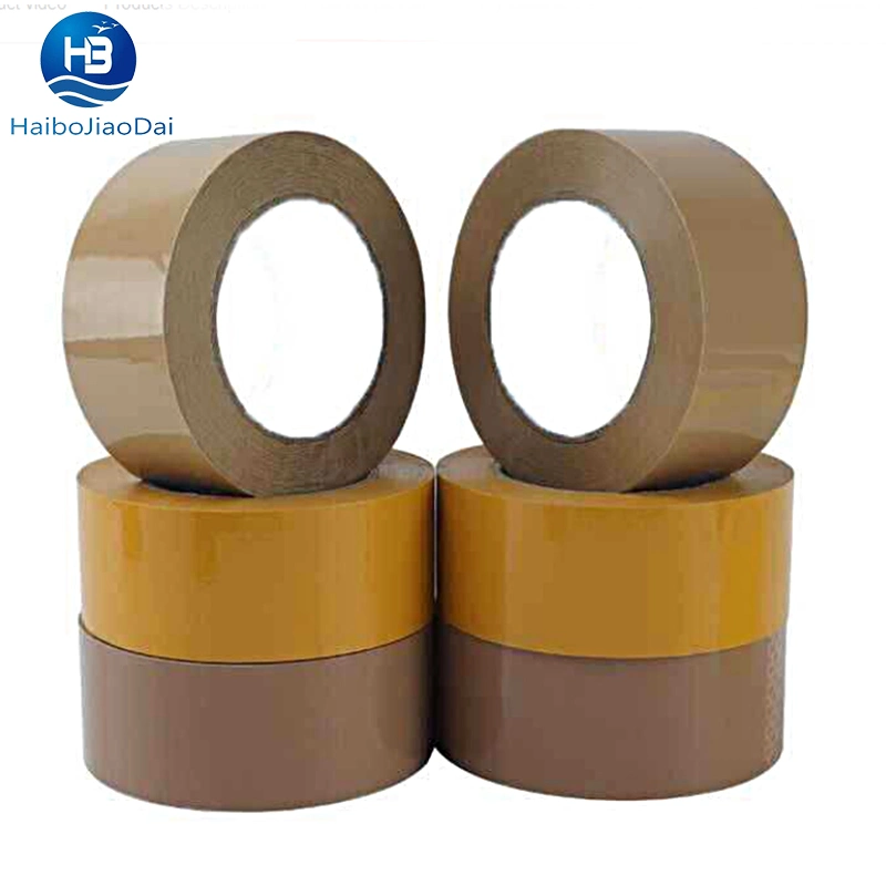 BOPP Packing Wonder 555 Buff White Out Low Noise Comprar Parcela marrón tan Buff oscuro OPP/BOPP Acrílico Custom Printed Tape/ Cinta Kapton/ rollo Jumbo BOPP/ cinta