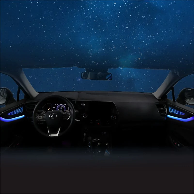 Decorative Ambient Light 18 in 1 Symphony LED Car Atmosphere Lights RGB