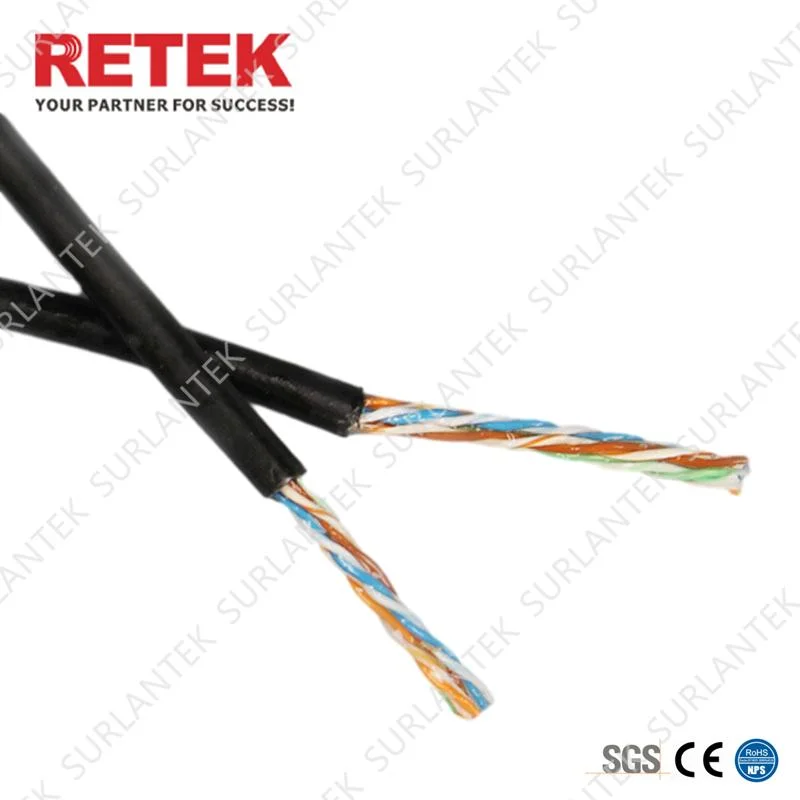 Outdoor Waterproof Jelly Filled UTP Cat5e LAN Cable