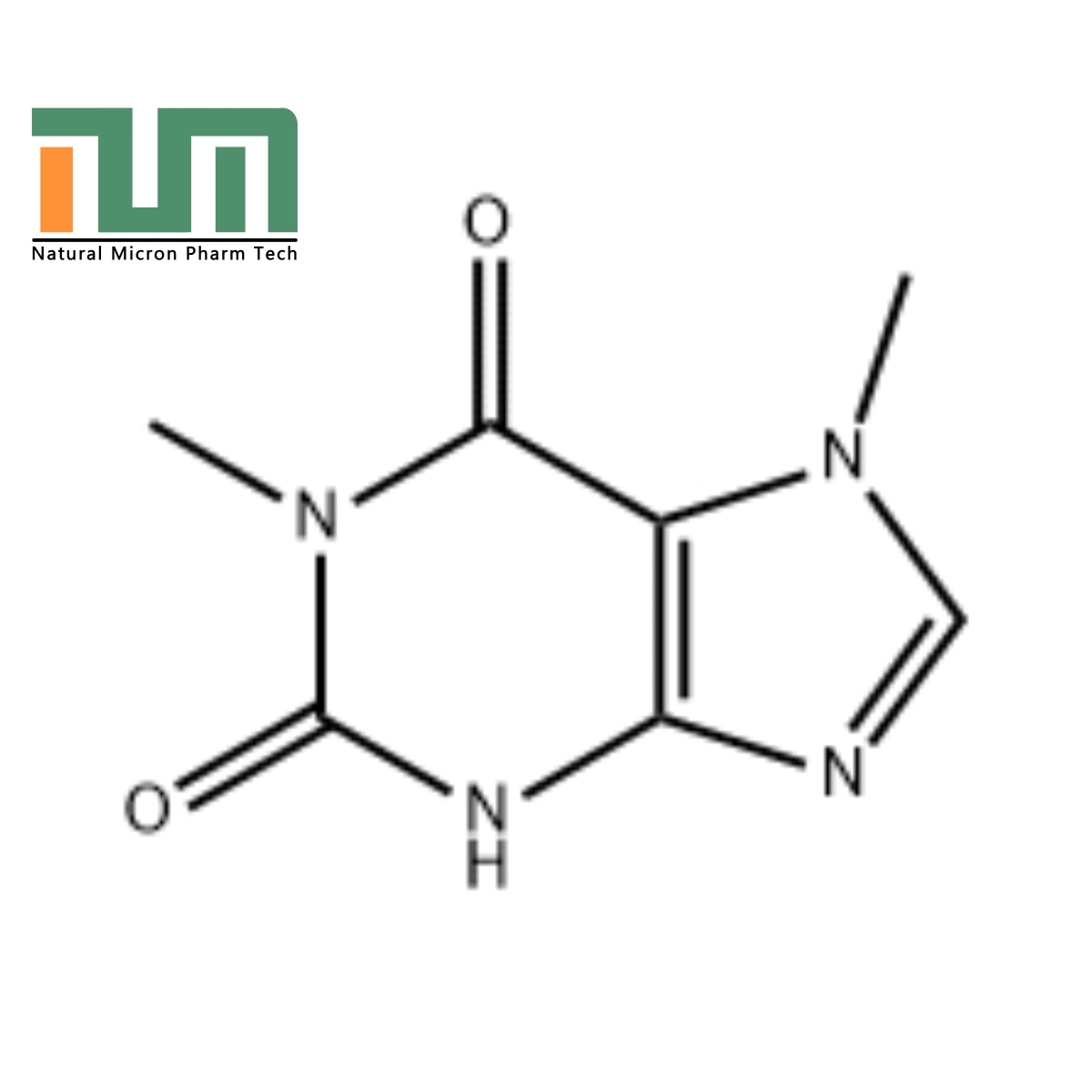 Laboratorio suministrado Paraxantina de alta pureza / 1, 7-dimetilxantina CAS: 611-59-6