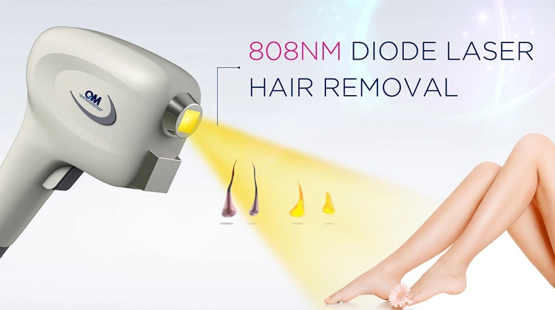 Díodo Laser Hair Removal Machine 755 808 1064 Laser Hair Remoção rejuvenescimento da pele da máquina