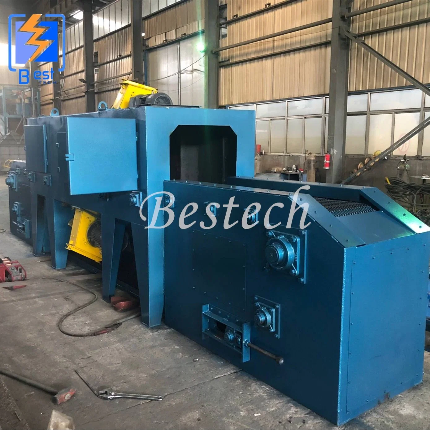 Stainless Wire Mesh Belt Shot Blasting Machine Factory Price