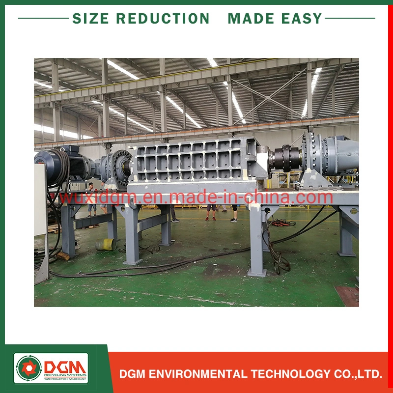 High quality/High cost performance Double Shaft Metal Scrap Shredder Machine