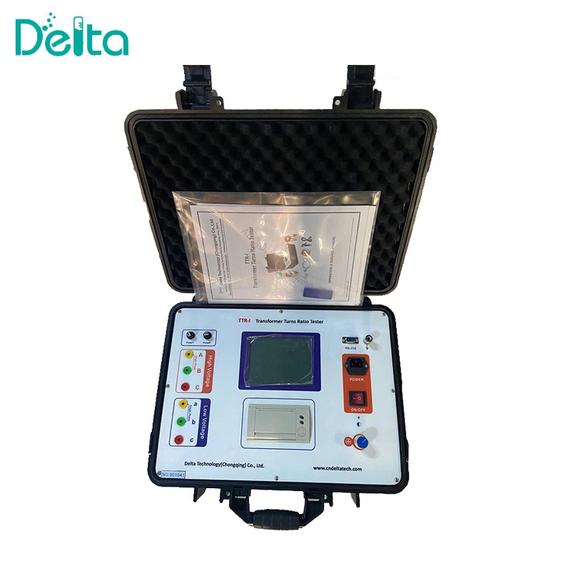 TTR-I Durable Current Transformer CT Turns Ratio Test Equipment