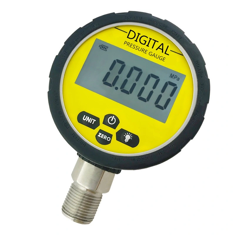 خرج رقمي ذكي CE ذكي ذكي 0~25 ميجا باسكال مقياس ضغط هواء الزيت للهندسة الصناعية والصناعة الهيدروليكية