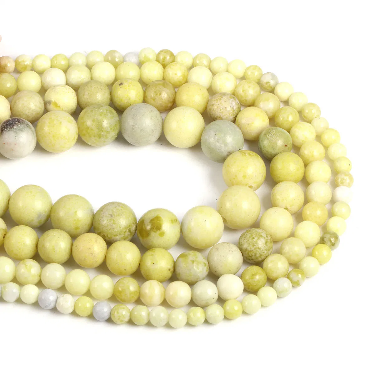 Wholesale Natural Lemon Jade Gemstone Beads for Jewelry Design & Making