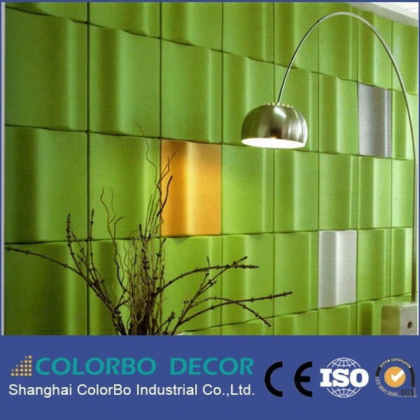 Cinema Fireproof Noise Protection Wall Pet 3D Interior Wall Panel