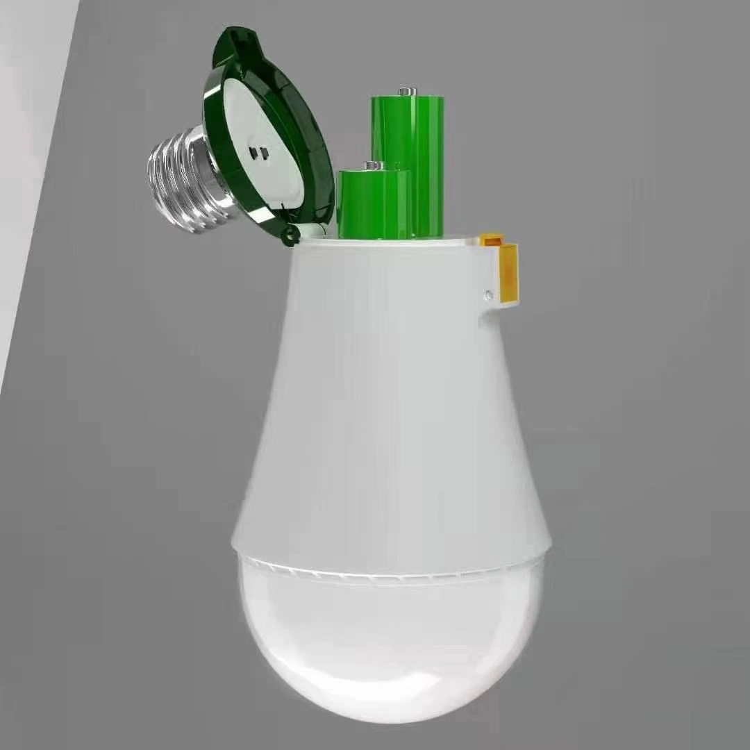 Intelligente E27 wiederaufladbare Notlampe Licht LED Notlampe Licht Mit austauschbarer Batterie 15W