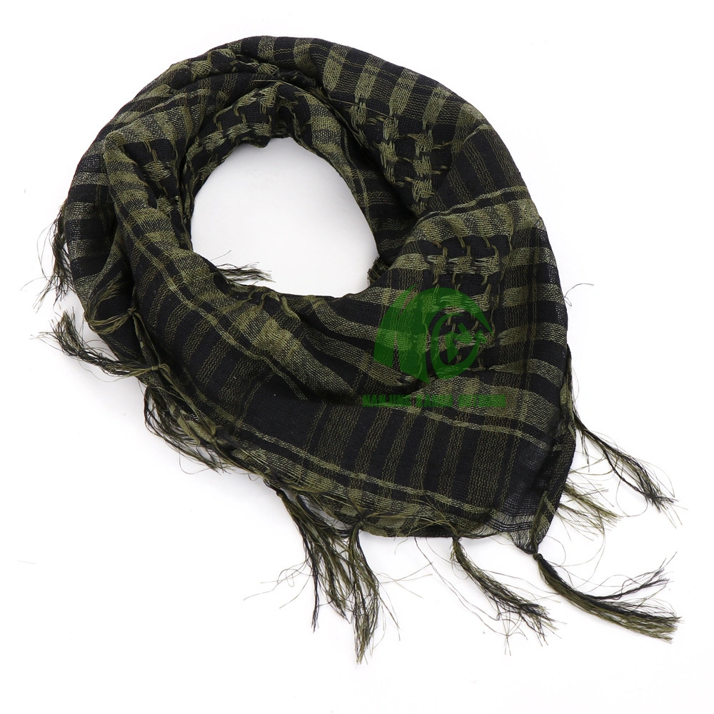 Kango Outdoor Military Warm Polyester Cotton Tactical Camo Scarf Shemagh