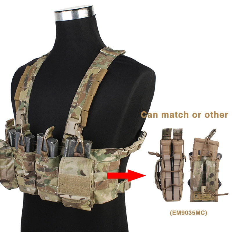 Emersongear Cordura 500d Nylon Lightweight Tactical Gear Molle Equipment Combat Vest Chest Rig Multiturn Custom Tactical Vest