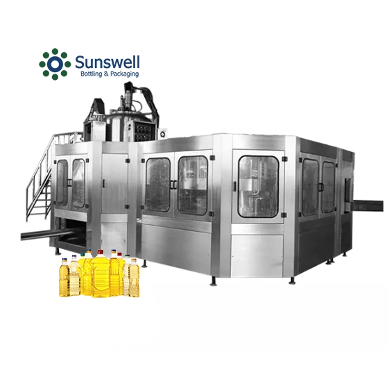 Máquina de enchimento automático máquina de enchimento de óleo de girassol para venda de Enchimento de Óleo