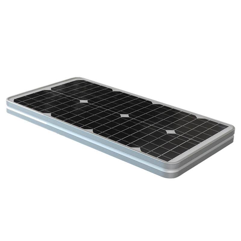 60W integrado IP65 Luz solar de calle todo en uno Con panel solar mono y LiFePO4 batería