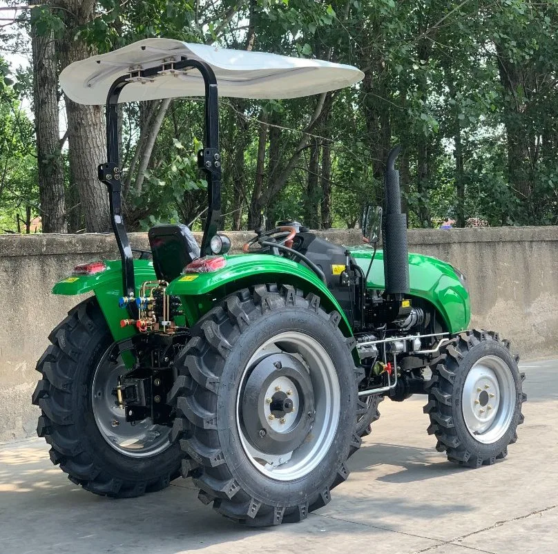 Factory Supply Chinese 70HP 4WD Farm/Mini/Diesel/Small Garden/Agricultural Tractor with Front End Loader