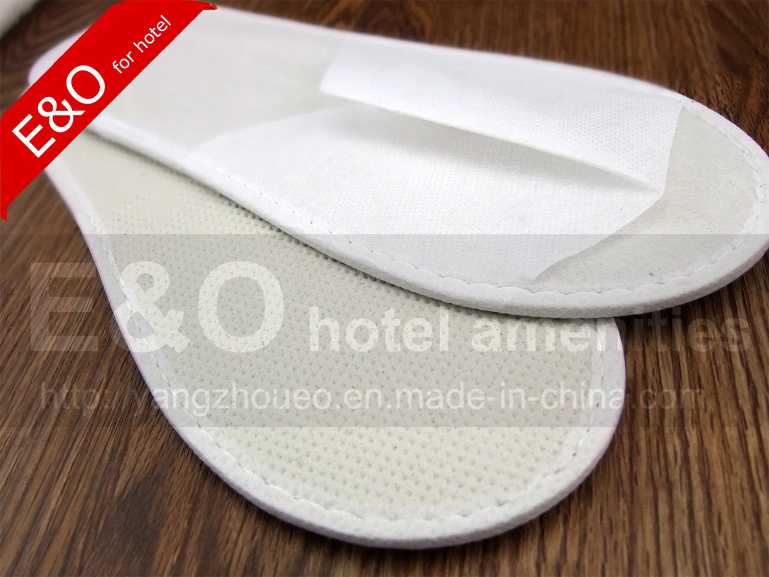 Non-Woven Fabric Disposable Hotel Slippers with Cheapest Price