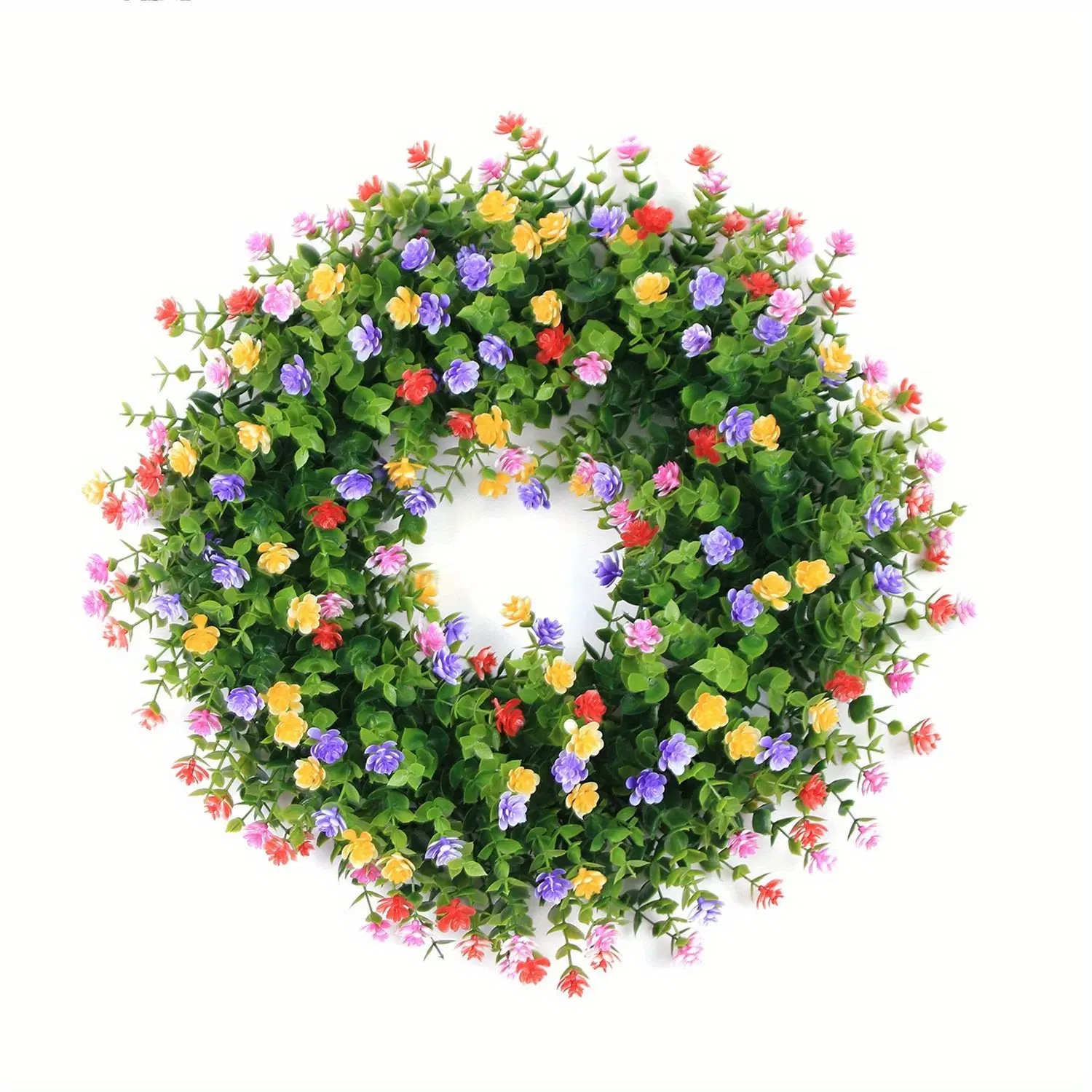 Us and European Party Decoration Delivery Wreaths Silk Artificial Rose Flower Wreath