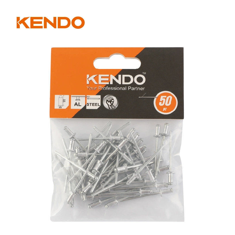 Kendo 50PC Rivets Widely Used in Buildings, Ships, Aircraft, Machines, Furniture and Other Products