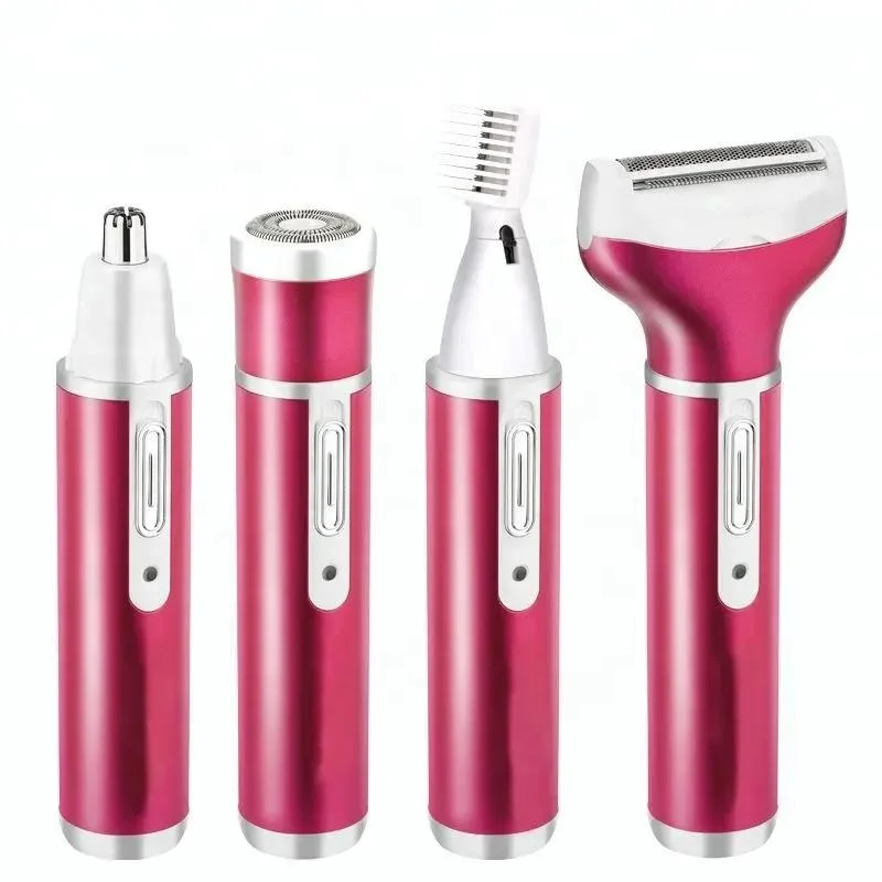 4 in 1 Epilator Female Eyebrow Trimmer Epilator Shaver for Hair Removal