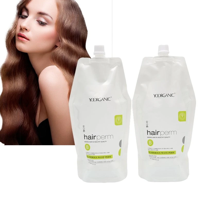 Private Label Italy proteína de qualidade suave sem irritação cabelo endireitando Creme profissional cabelo Perm Lotion